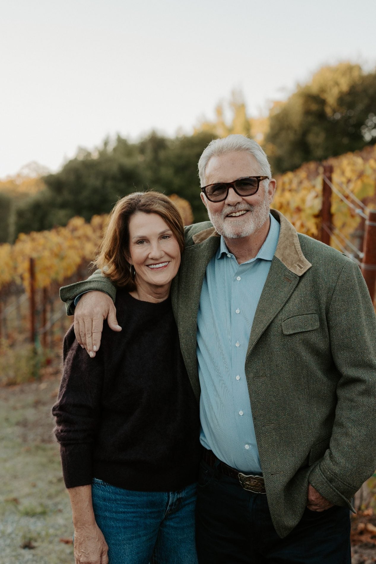 Happy Valley Vineyards proprietors Tricia and Steven Thomas